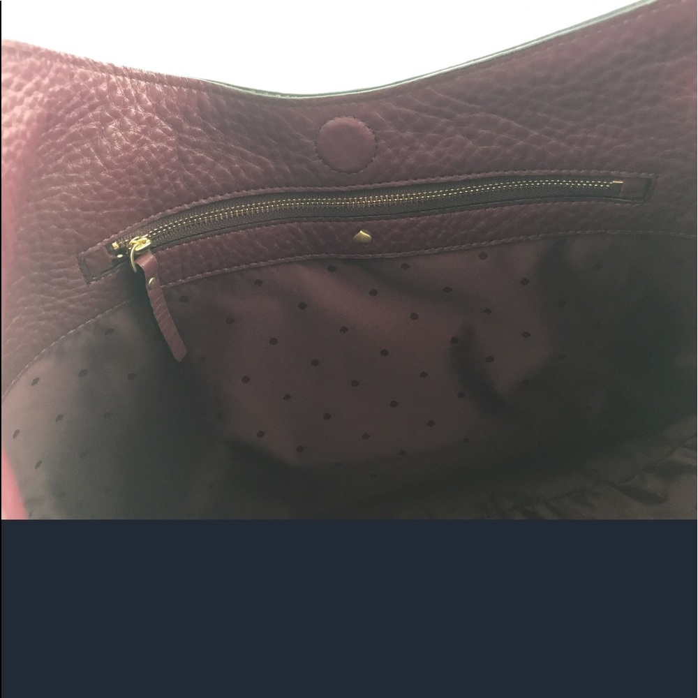 NWT Kate Spade James Street Mason Large Merlot Hob - Picture 5 of 7
